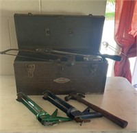 TOOLBOX W/ASSORTED ITEMS