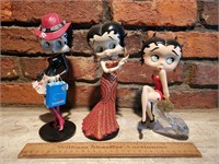 3ct Danbury Mint Betty Boop Figurines