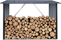 Hanover Indoor or Outdoor Firewood Rack, Open Wood