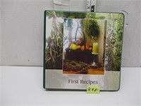 First Recipes
