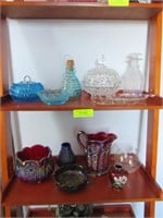 Approx. 11 Asst'd. Vintage Glass Items