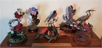 Danbury Mint Bird Figurines