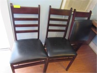 Set of 3 Folding Side Chairs