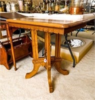 Antique Walnut Parlor Table 20" x 28" x 27"