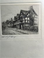 Edward J. Cherry - Early 20th Century Etching