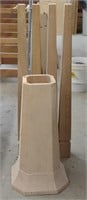 Wood Pedestal & Legs (35")