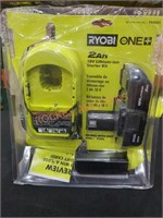 Ryobi 2Ah 18v Battery & Charger