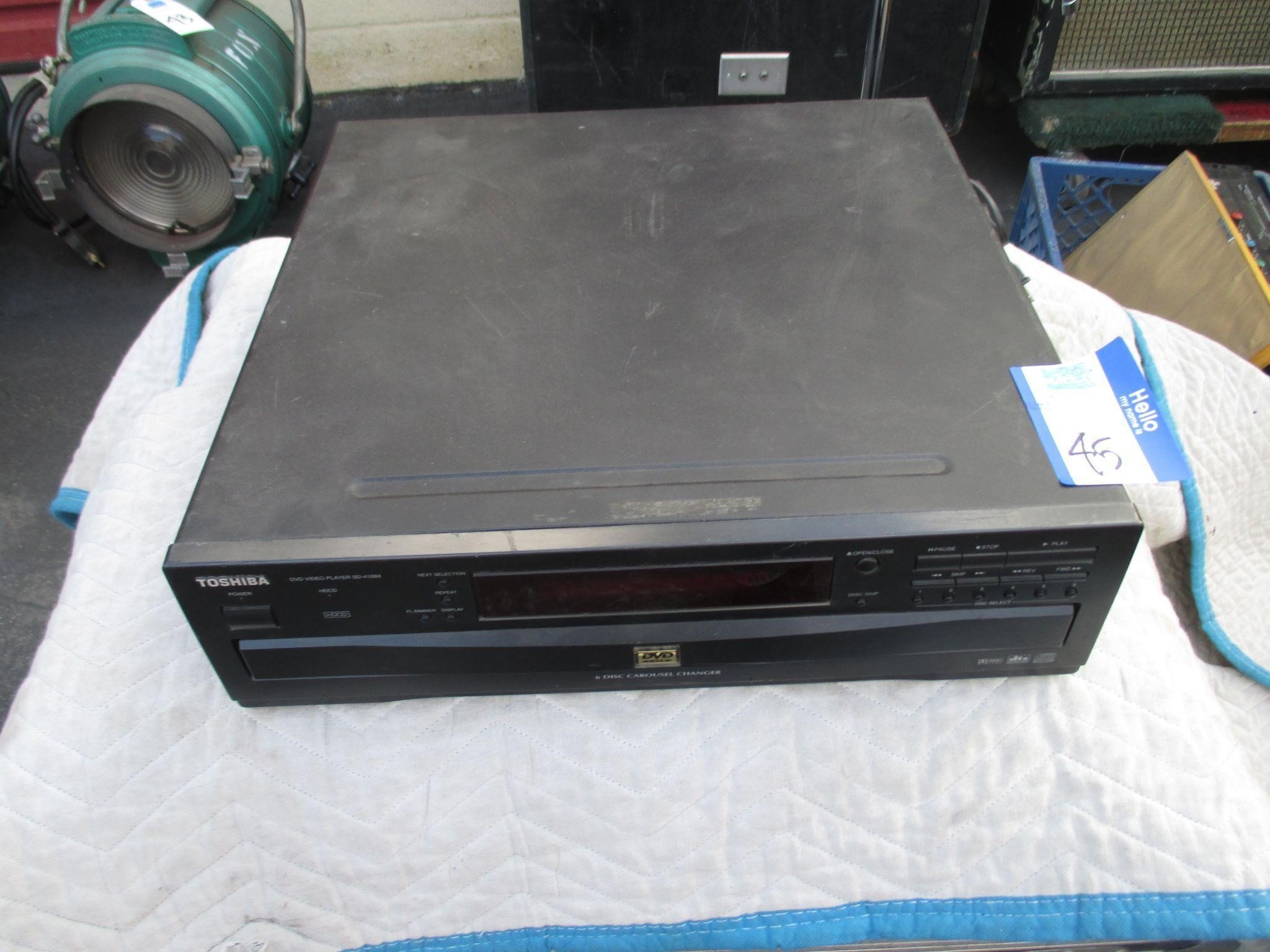 Toshiba SD-4109X multi DVD player