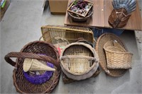 MISC BASKETS- HAVE BEEN IN BASEMENT