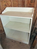Wood Upright Book / Display / Storage Shelf