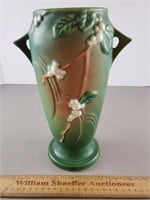 Roseville Pottery Snowberry Vase 10 & 1/4" H