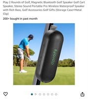Magnetic Bluetooth Golf Speaker
