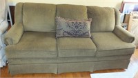 COUCH & THROW PILLOW