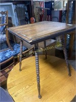 Oak parlor table
