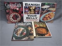 Collection Of 1990's Cooking & Dieting Books