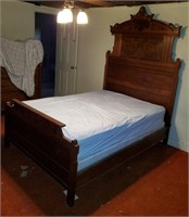 Antique Ornate Bed