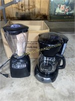 Oster blender, and Mr. coffee, coffee maker
