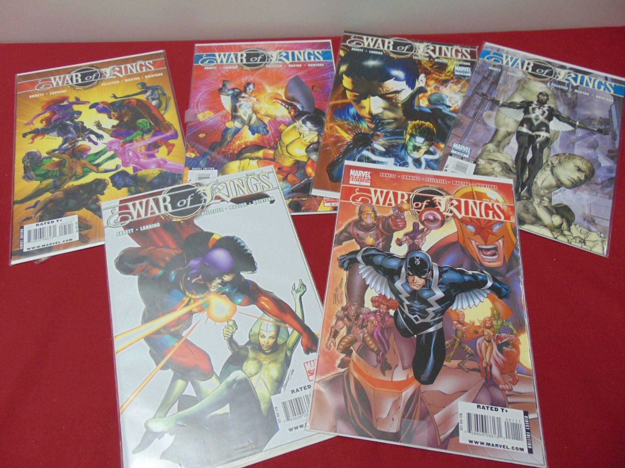Full Set of Marvel Variant Comic Books
