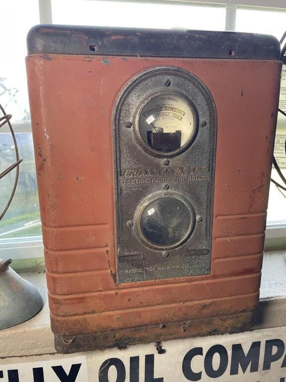Antique Sears & Robuck electric fence charger