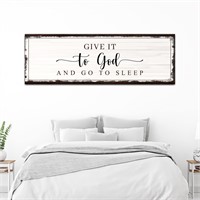 Tailored Canvases Christian Wall Art Decor 36"x12"