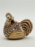 19 th Chinese japan Netsuke hard carved ivory