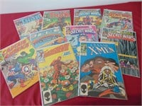Ten Misc Comic Books - Thor, Xmen, Marvel, & more