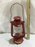 12” Red Kerosene Lantern, American Camper