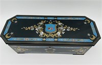 19 TH Ottoman turkish wooden casket tea box