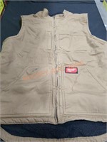 Milwaukee Heavy Duty Sherpa Lined Vest Size XL