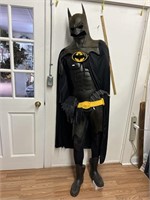 Custom Made Batman Costume w/mannequin