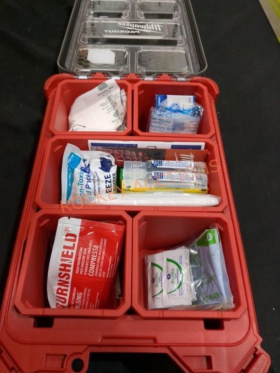 Milwaukee Packout First Aid kit Missing Pieces
