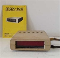 Max 100 Frequency Counter