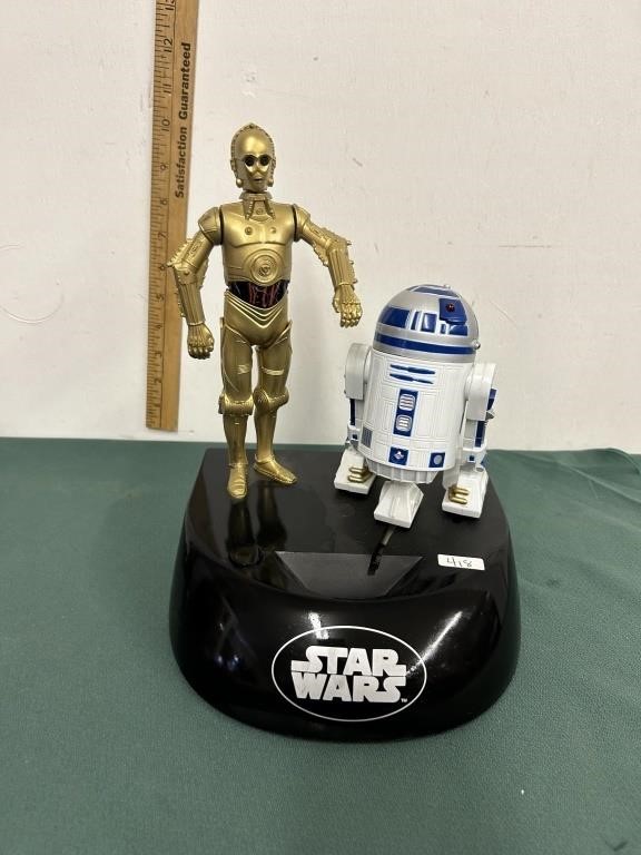 1995 Star Wars C3PO and R2D2 Electronic Bank