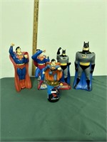 Batman Superman Soap Bottle Collection