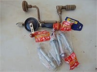 Vintage Hand Tools and Sleeve Anchors