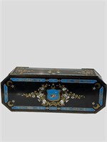 19 TH Ottoman turkish wooden casket KING FAROUK