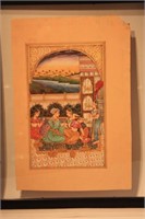 Mughal India Calligraphy Miniature Paper