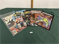 Vintage TMNT and Willow Comics