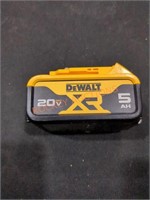 DeWalt 20v 5 Ah Battery Pack