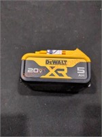 DeWalt 20v 5 Ah Lithium ion Battery Pack