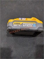 DeWalt 20v 5 Ah Power Stack Battery Pack
