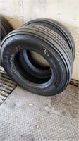 (2) New 295/75 R 22.5 Firestone Tires