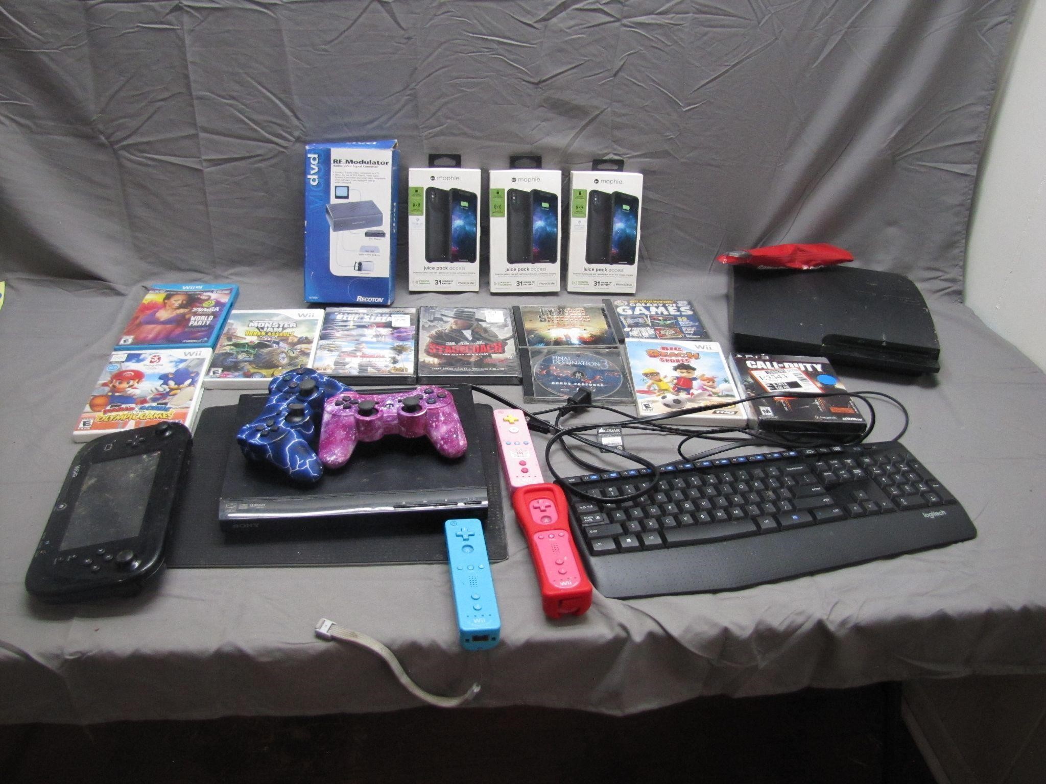 Assorted Gaming Electronics & Video Games