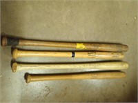 (4) Collector Ball Bats