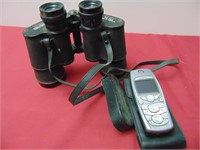 Old Binoculars, Cell Phone