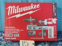 Milwaukee M18 Brushless 2-Tool Drill Driver Kit