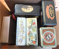 JACK DANIELS TIN, BISQUICK TINS AND MORE