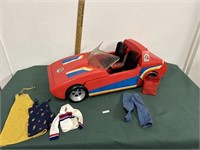 1977 Kenner Bionic Woman Car and Accessories