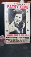 1963 Patsy Cline poster
