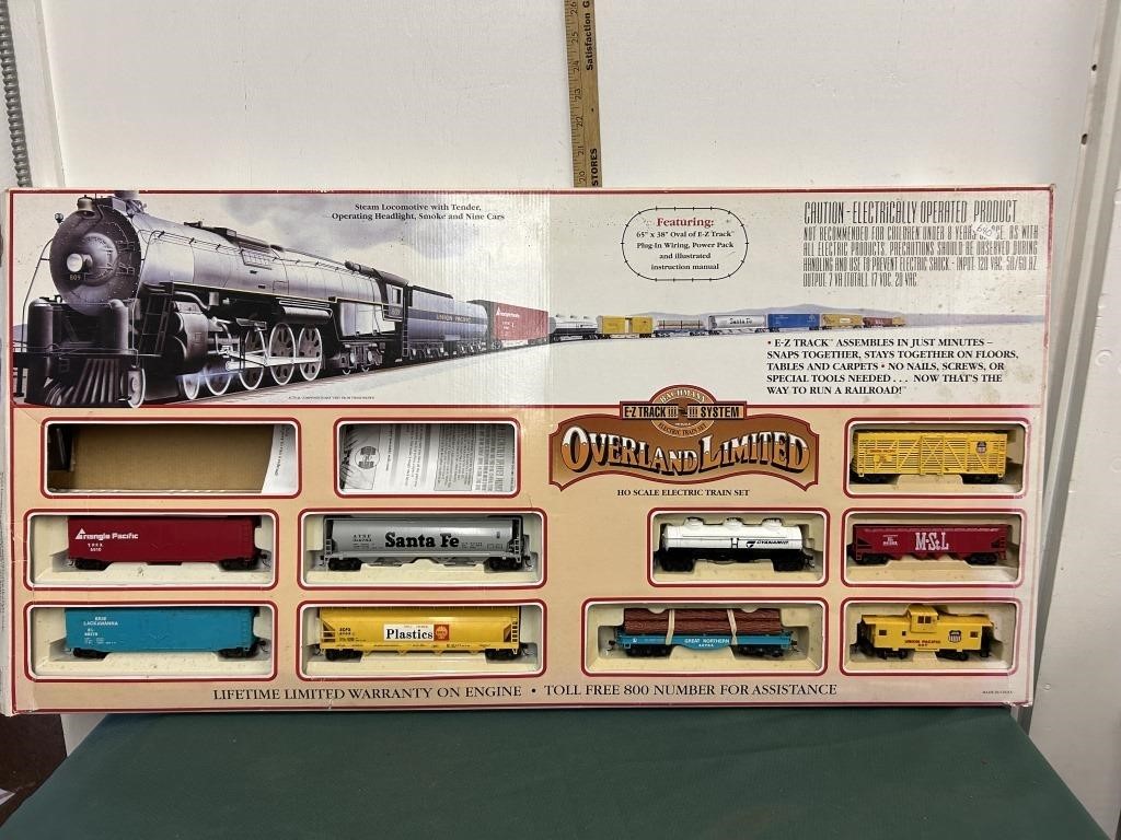 Bachman Overland Limited Train Set-As Is